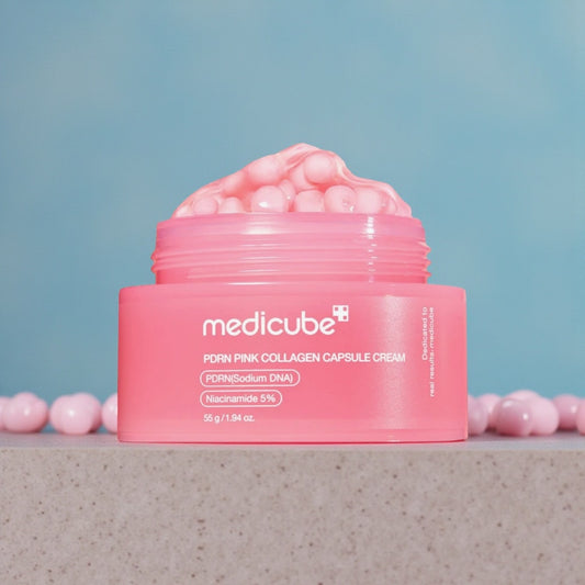 Crema de colágeno rosa Medicube PDRN (55 g)