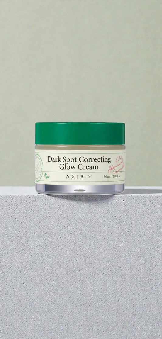 Crema iluminadora correctora de manchas oscuras AXIS-Y | Hidratante iluminadora