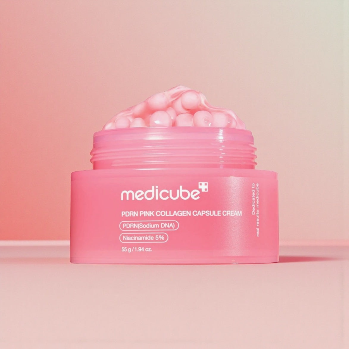 Crema de colágeno rosa Medicube PDRN (55 g)